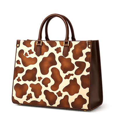 Ladies Ethnic Pattern Shoulder Bag with Textured Panel